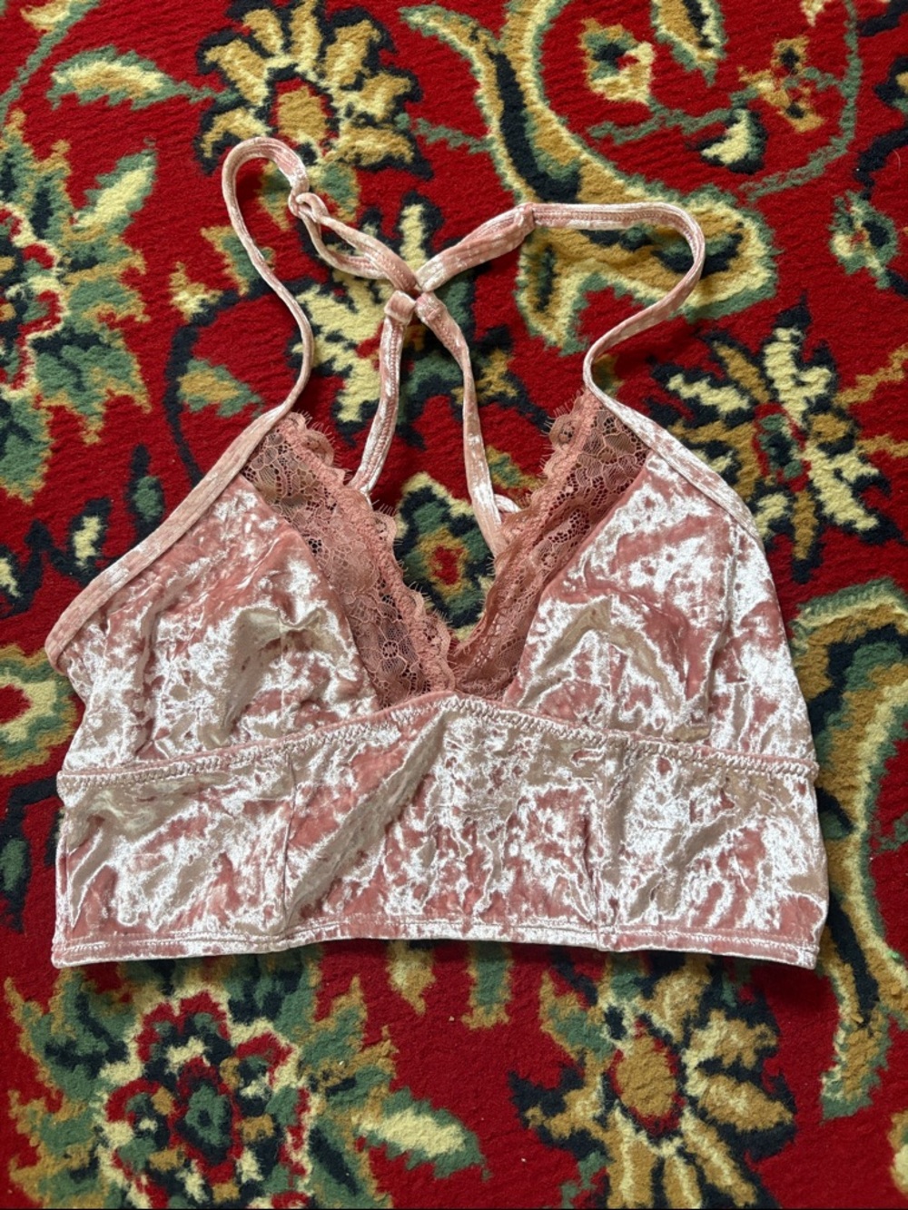 NWOT Aerie Velvet Bralette